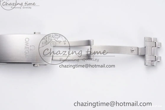 0310 Affordable Seamaster Diver 300M ZF 1:1 Best Edition Blue Ceramic Gray Dial on SS Bracelet A 7734